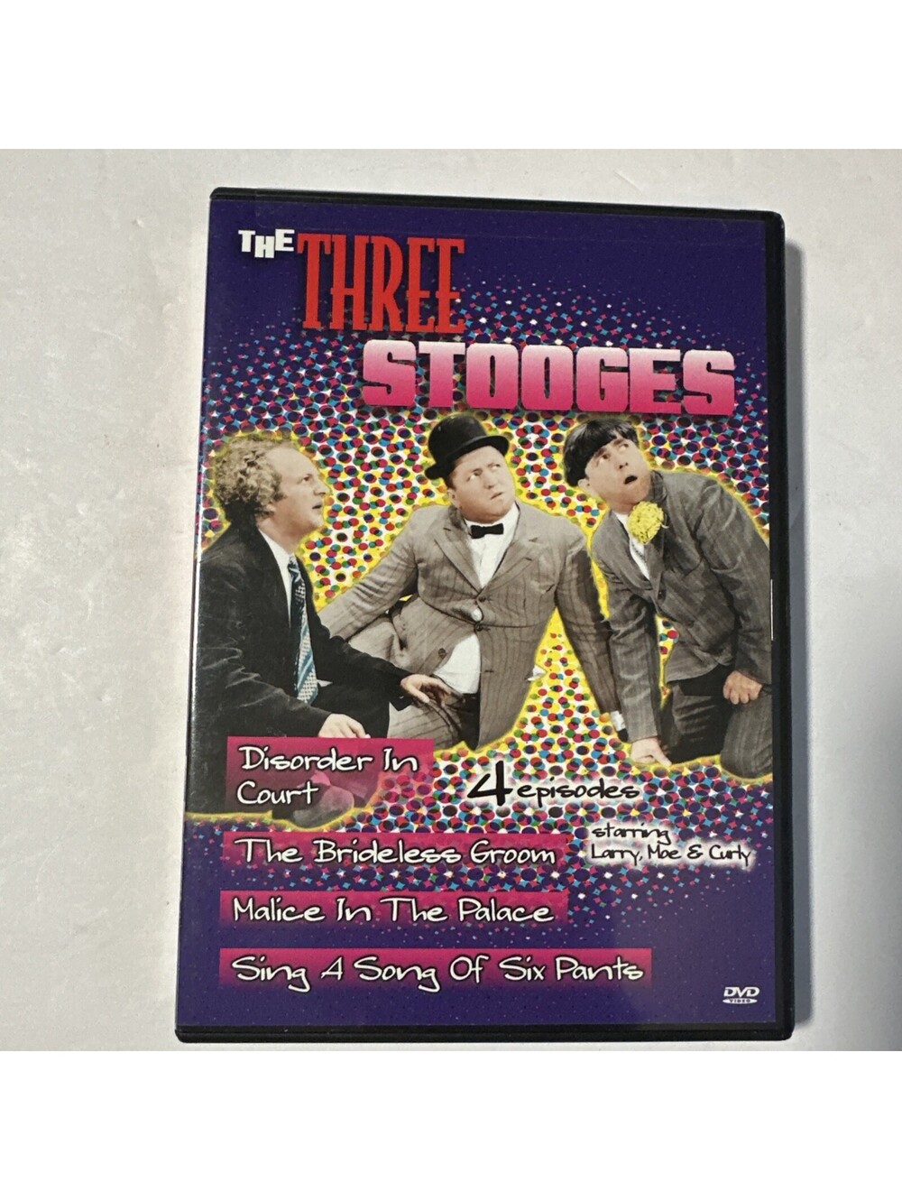 Three Stooges - 4 Episodes (DVD)